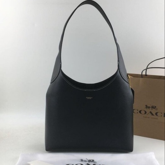 Coach Handbags - Coach Elegant Black Leather Satchel🧉🧉